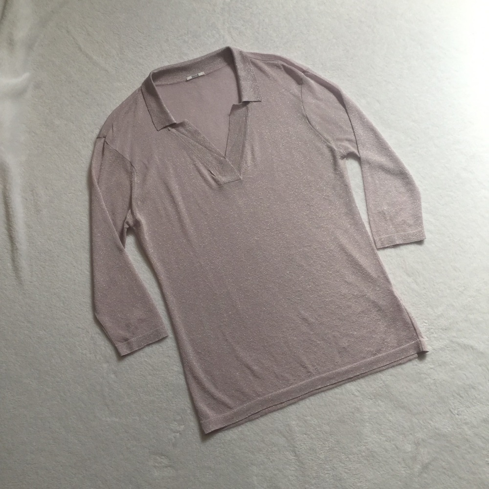 Wolford sheer and shimmery top